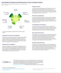 Value-Based Care Maturity Assessment